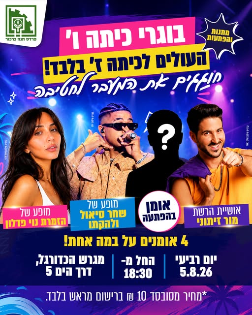 בוגרי כיתות ו' – חוגגים מעבר לחטיבה