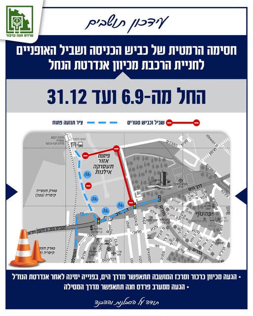 חסימה של כביש
